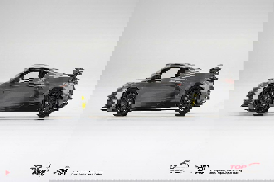 TSM Chevrolet Corvette Stingray IMSA GTLM Championship Hypersonic Grey 1:18 TSM TS0390