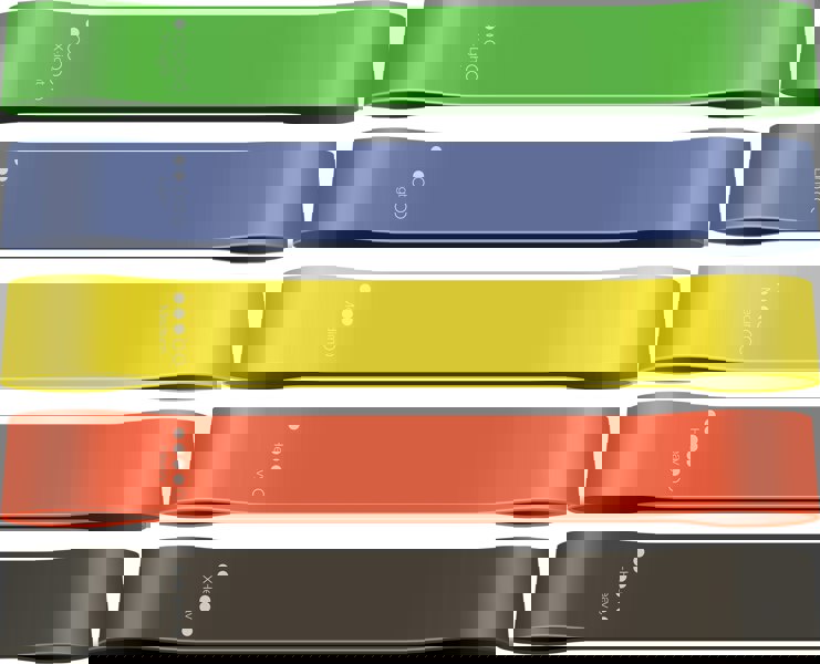 Aidapt Resistance Loop Bands  Set Of 5