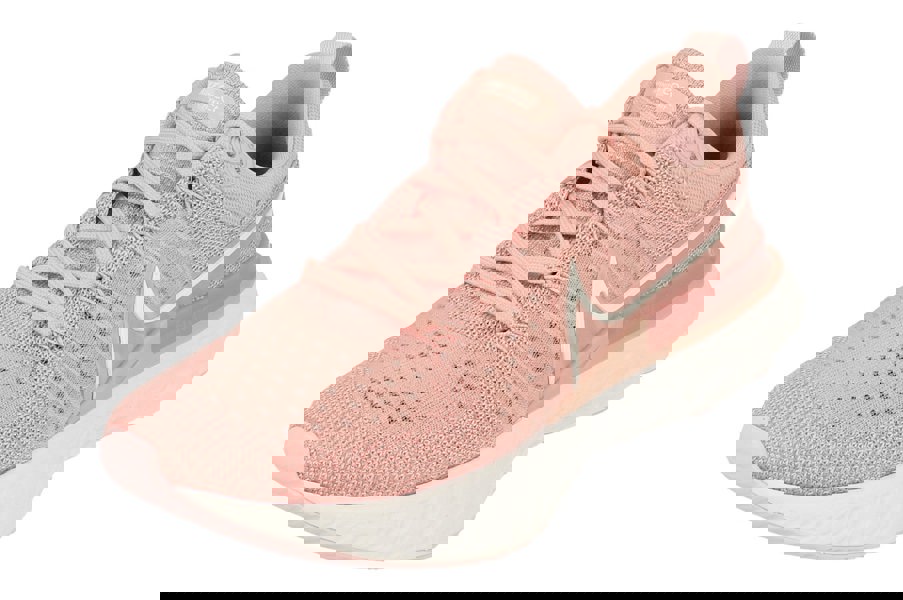 Nike Womens React Infinity Run Flyknit 2 Ct2423  600 - Pink Glaze White Pink Foam 600 - Photo 0