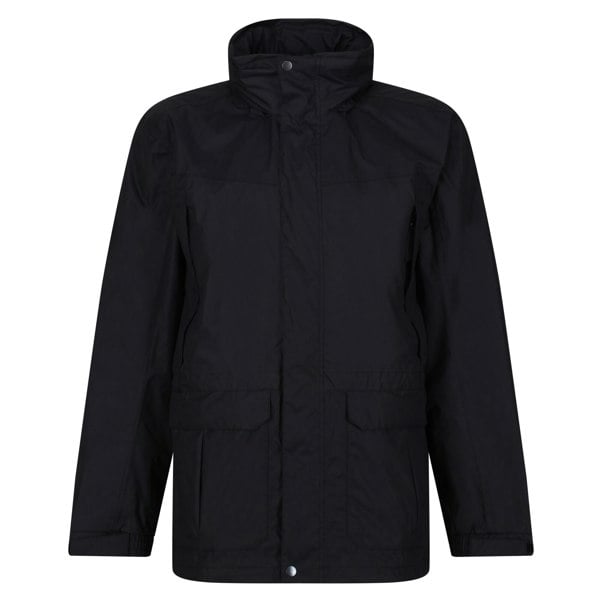 Regatta Mens Vertex III Waterproof Breathable Jacket - Black