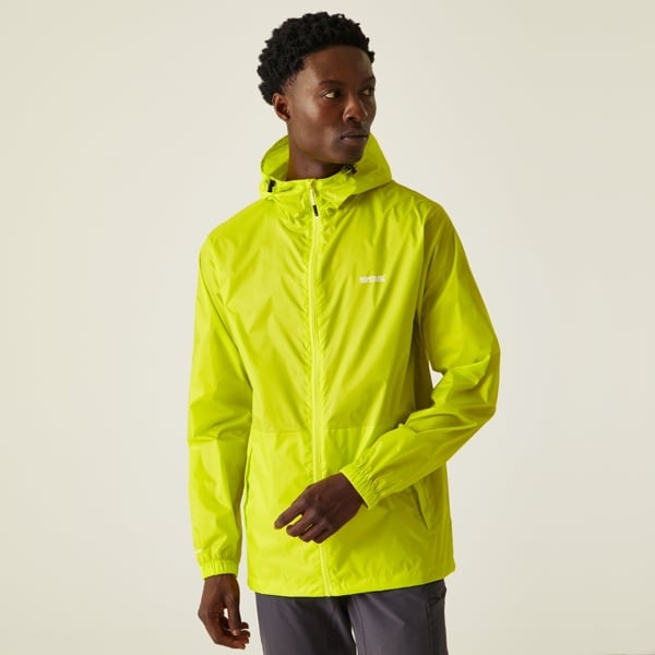 Regatta Men's Pack It III Waterproof Pack Away Jacket - Citron Lime