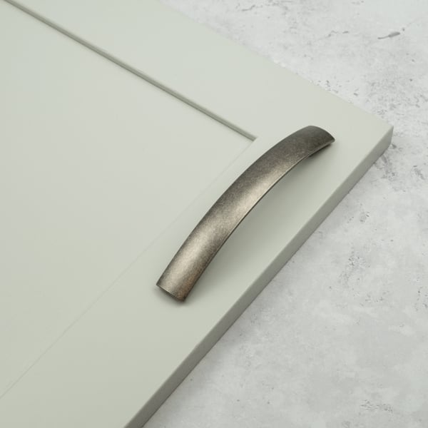 Handle & Home Antique Pewter Bow Cabinet Handle