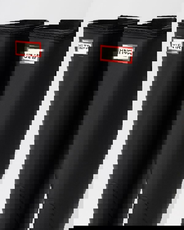 Hunter Original Tall Back Adjustable Womens Wellies - Black