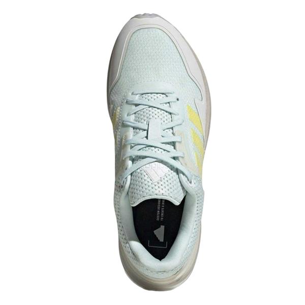 Adidas Womens/Ladies Znchill Lightmotion 3 Stripes Trainers - White/Blue - 