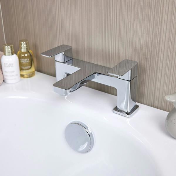Flode Glan | Bath Filler | Chrome
