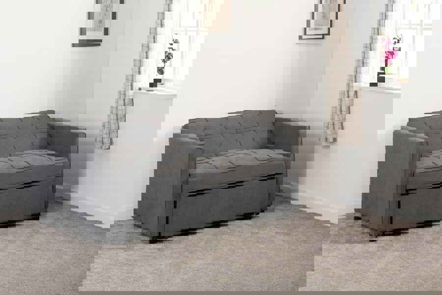 Astoria 2 Seater Fabric Sofa Bed - 3