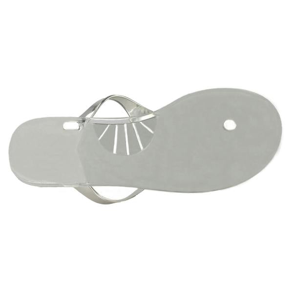 Spot On Ladies Spot On Jelly Toepost Sandals