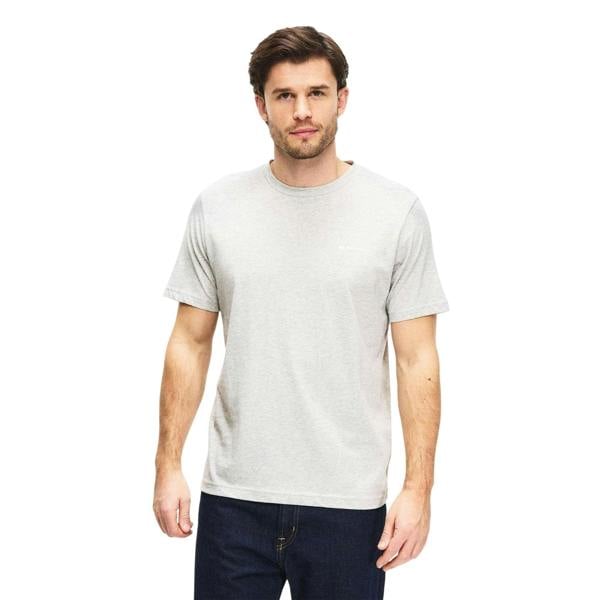 Belstaff Mens Logo Cotton T-Shirt (Pack of 3) - White/Green/Silver - 