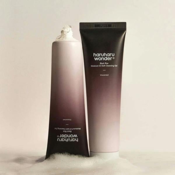 Haruharu Wonder Skincare Black Rice Moisture 5.5 Soft Cleansing Gel 100ml - Additional 3