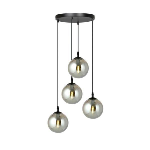 Emibig COSMO Pendant lamp  4 x E14 Black with Graphite Shade