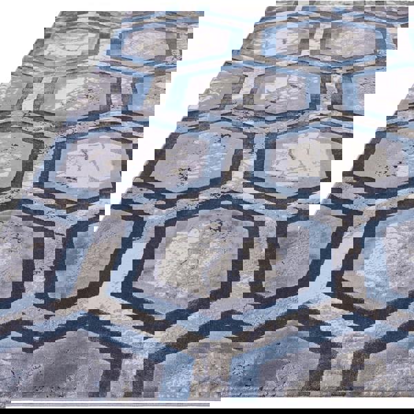 Asiatic Aurora AU19 Hexagon Rug