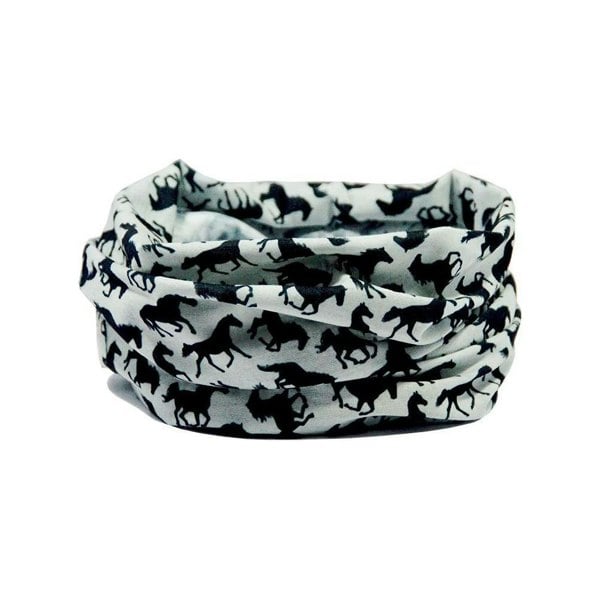 Black & Grey Horse Design Multifunctional Scarf RUFFNEK® Black & Grey Horse Design Multifunctional Scarf RUFFNEK®  Horse Design Neck Tube – a stylish, functional accessory for riders and outdoor enthusiasts. #EquestrianStyle #HorseAccessories #NeckTube #RidingSnood