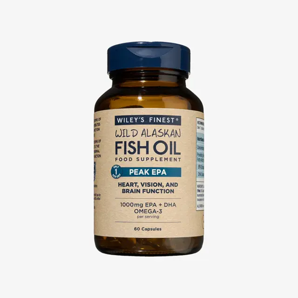 Wiley's Finest UK Vitamin K2 + D3 + Omega-3. 60 Gelcaps