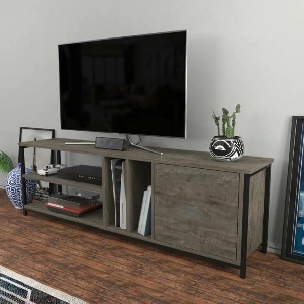 Decorotika Oneida Modern Tv Stand TV Cabinet for TV's up to 72"