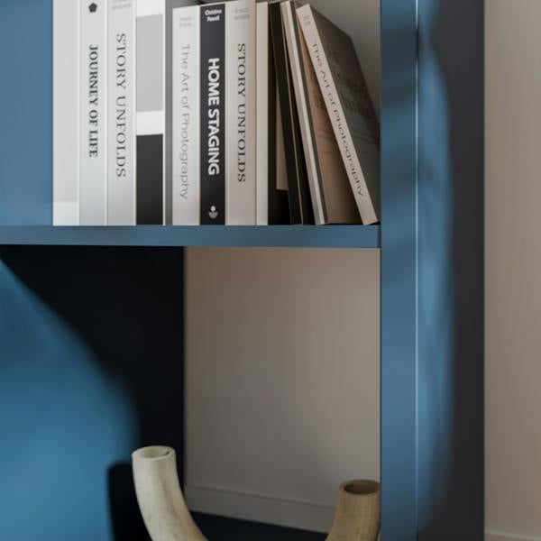 Furniture To Go Mauro 2x2 Storage Unit in Blue