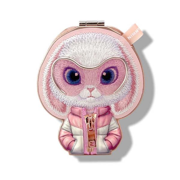 Nimmy Friends Nimmy Cool & Cute 2.0 Pink Rabbit Embroidery Magnetic Stand with MagSafe Pink - N-KM-BSZJ-030