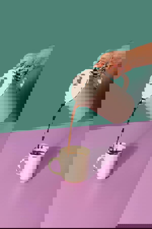 La Cafetière Arezzo 8 Cup Cafetière, Latte, 1L