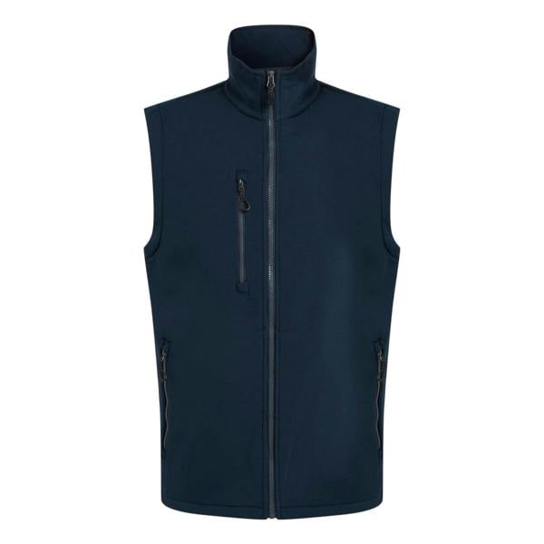 Regatta Professional Mens Softshell 2 Layer Body Warmer - Navy/Seal Grey - 