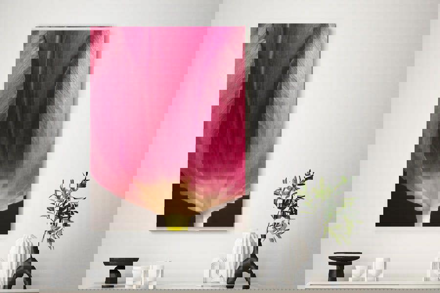 Pink tulip wall print home art