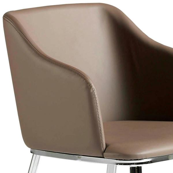 Angel Cerdá Brown Leatherette Chair 4022
