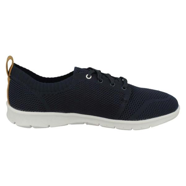 Clarks Ladies Clarks Casual Lace Up Trainers Step Allena Sun