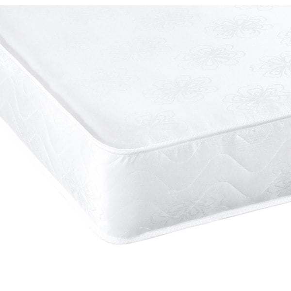 Starlight Beds Daisy Dual-Sided Sprung Mattress - 18cm Deep Breathable Damask Fabric