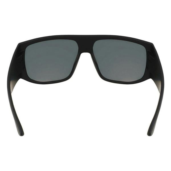 Dragon FIN - Matte Black with Polarized Lumalens Red Ionized Lens