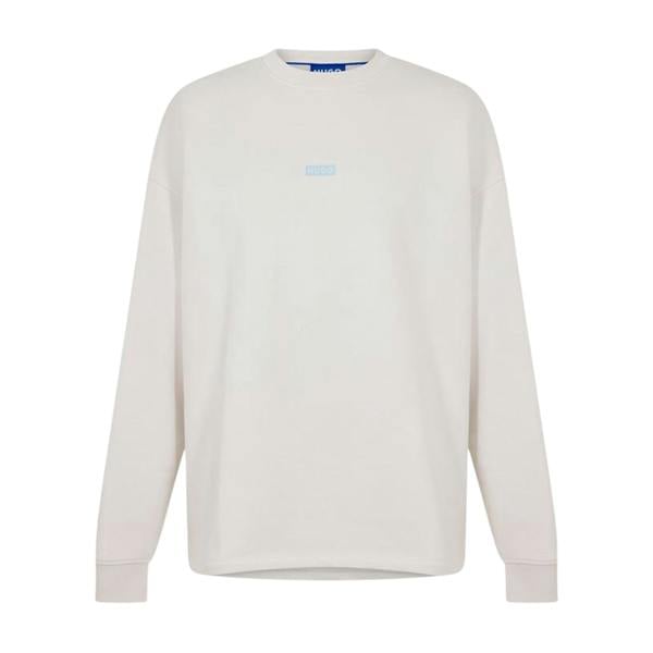 Hugo Mens Naviu Back Print Sweatshirt - White - 