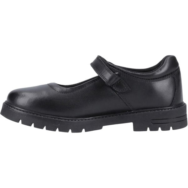 Hush Puppies Tanya Junior Leather Girls's Black Shoes