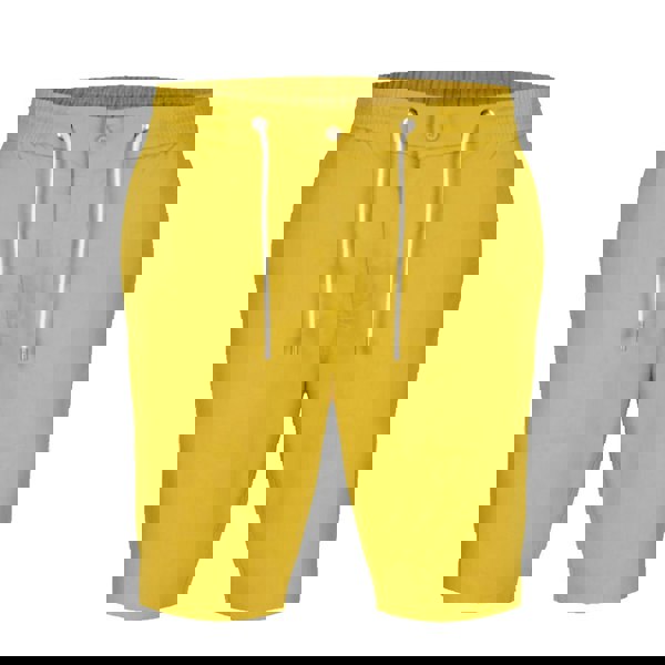 David WeJ Paco Chinos Drawstring Shorts - Yellow