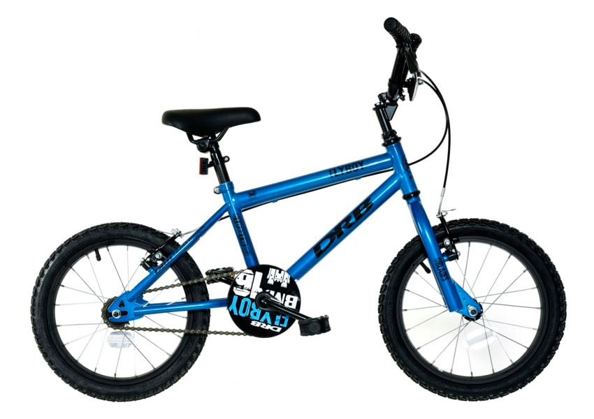 Dallingridge Flyboy 16In BMX Style Kids Bike - Gloss Space Blue