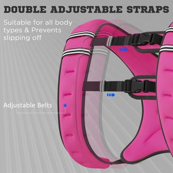 8KG Weighted Vest, Running Weight Vest with Adjustable Strap, Convenient Pocket and Reflective Strips for Men and Women