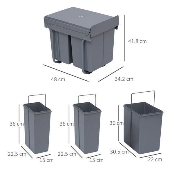 Cupboard Bins for Kitchen