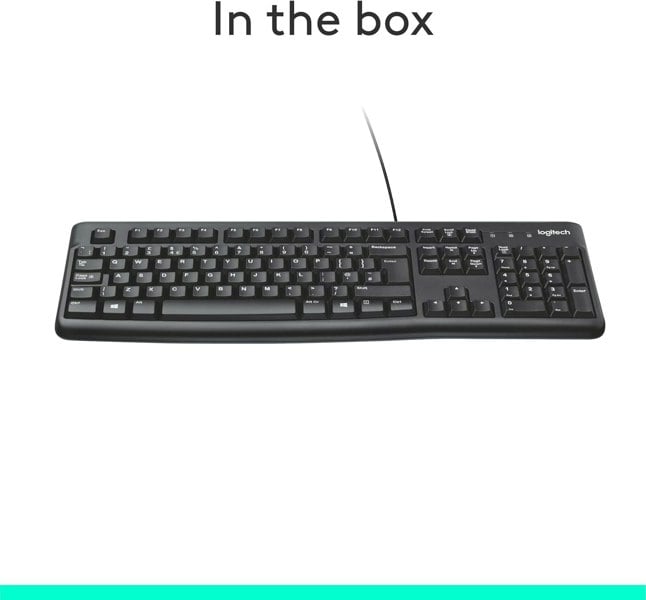 Logitech K120 Wired Keyboard