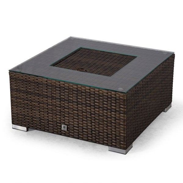 Giardino Sydney 8 Seater Rattan Sofa Set w/ 2 Ice Bucket Coffee Tables