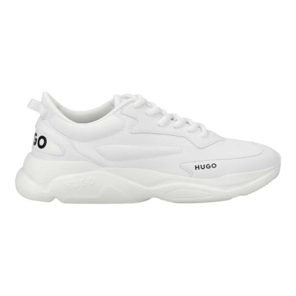 Hugo Womens/Ladies Leon Logo Trainers - White - 