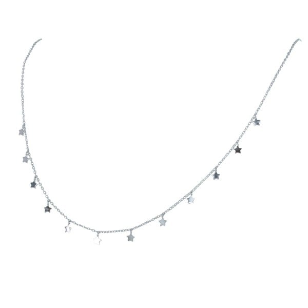 Sterling Silver Starry Necklace - Reeves & Reeves