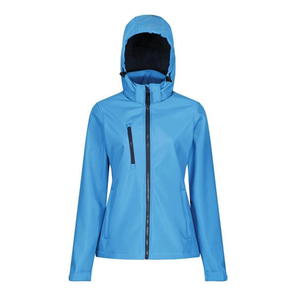 Regatta Professional Womens/Ladies 3 Layer Membrane Soft Shell Jacket - French Blue/Navy - 