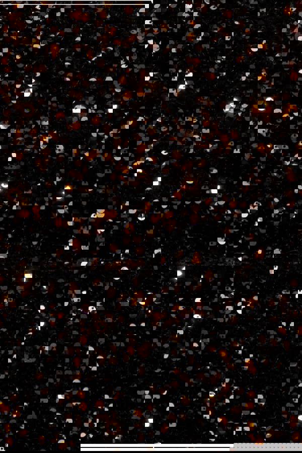 Multi Sequin & Velvet Bardot Midi Dress - Gold DR3550M