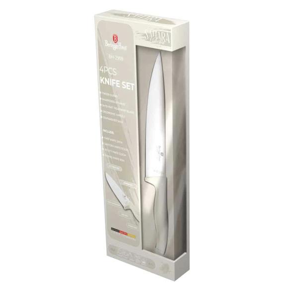 Berlinger Haus 4-Piece Kitchen Knife Set – Matt Cream (BH/2959)