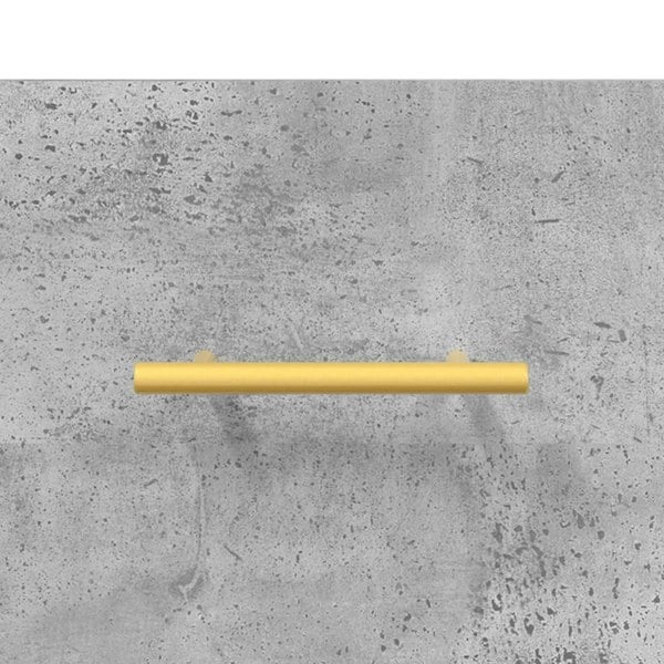 Berkfield Wall Cabinet Concrete Grey 80x36.5x35 cm Engineered Wood