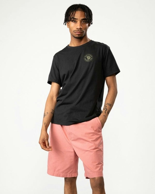 Fjallraven 1960 Logo Mens T-Shirt - Black 550
