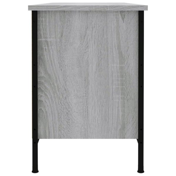 Berkfield Shoe Cabinet Grey Sonoma 100x35x50 cm Engineered Wood