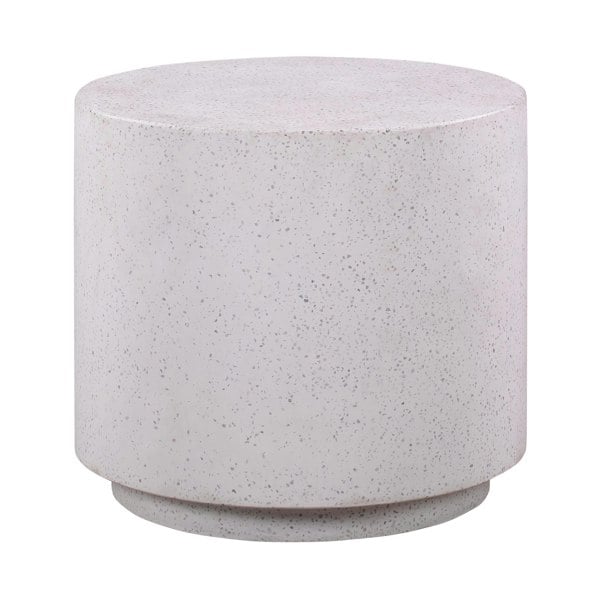 Furniture Edit Terrazzo Light Speckled Indoor or Outdoor Side Table