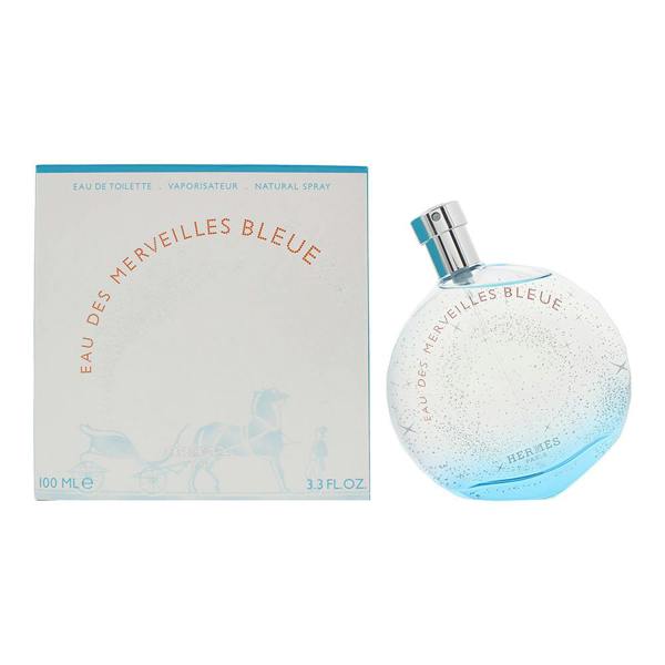 Hermes Eau Des Merveilles Bleue Eau De Toilette 100ml