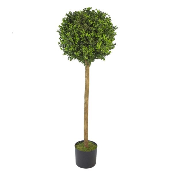 Leaf 120cm (4ft) Artificial Boxwood Buxus Ball Topiary Tree