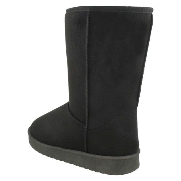 Spot On Ladies Spot On Mid Length Fleece Lined Boots F4406