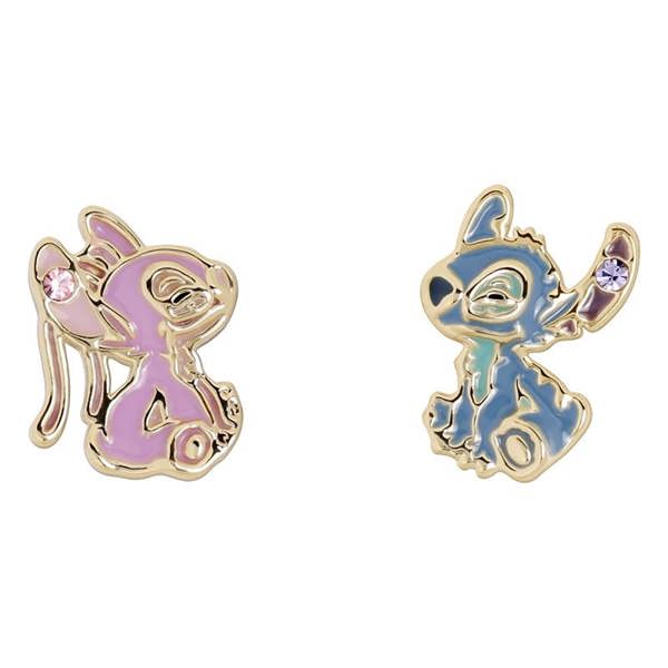 Disney Stitch and Angel Earrings EF01504YRML-PH