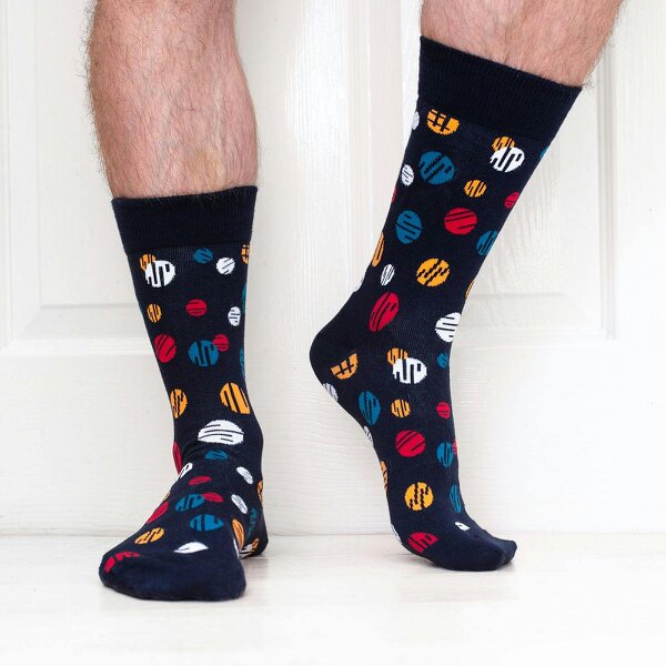 Jemsox The Weekend Getaway – 4-Pack Luxury Organic Cotton Men’s Socks - One Size 7-11