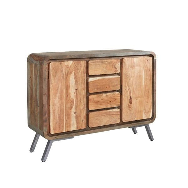 IH Design Aaron Metal & Wood Sideboard